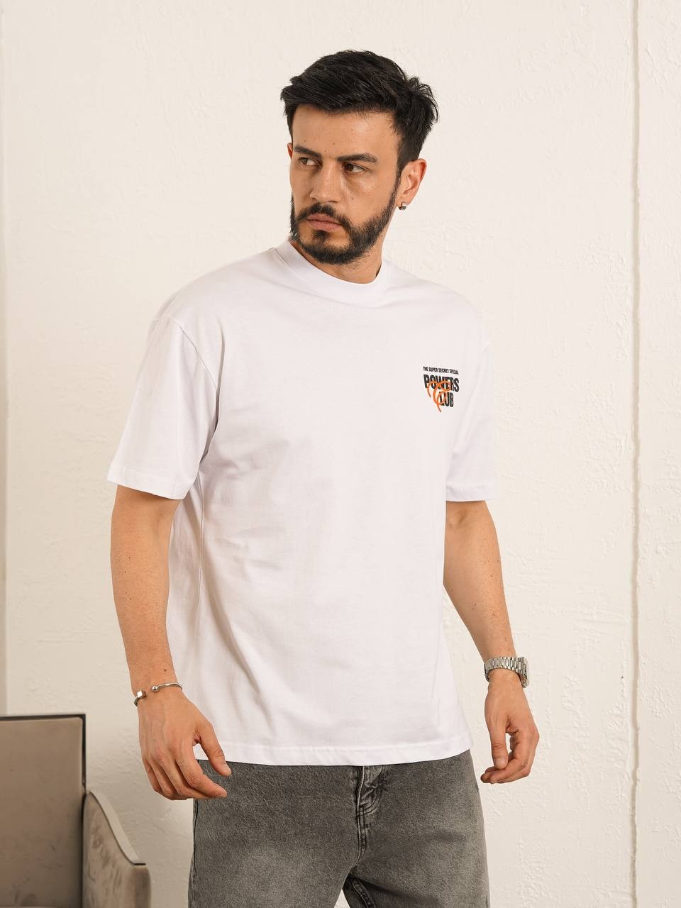 Baskılı Oversize  T-Shirt