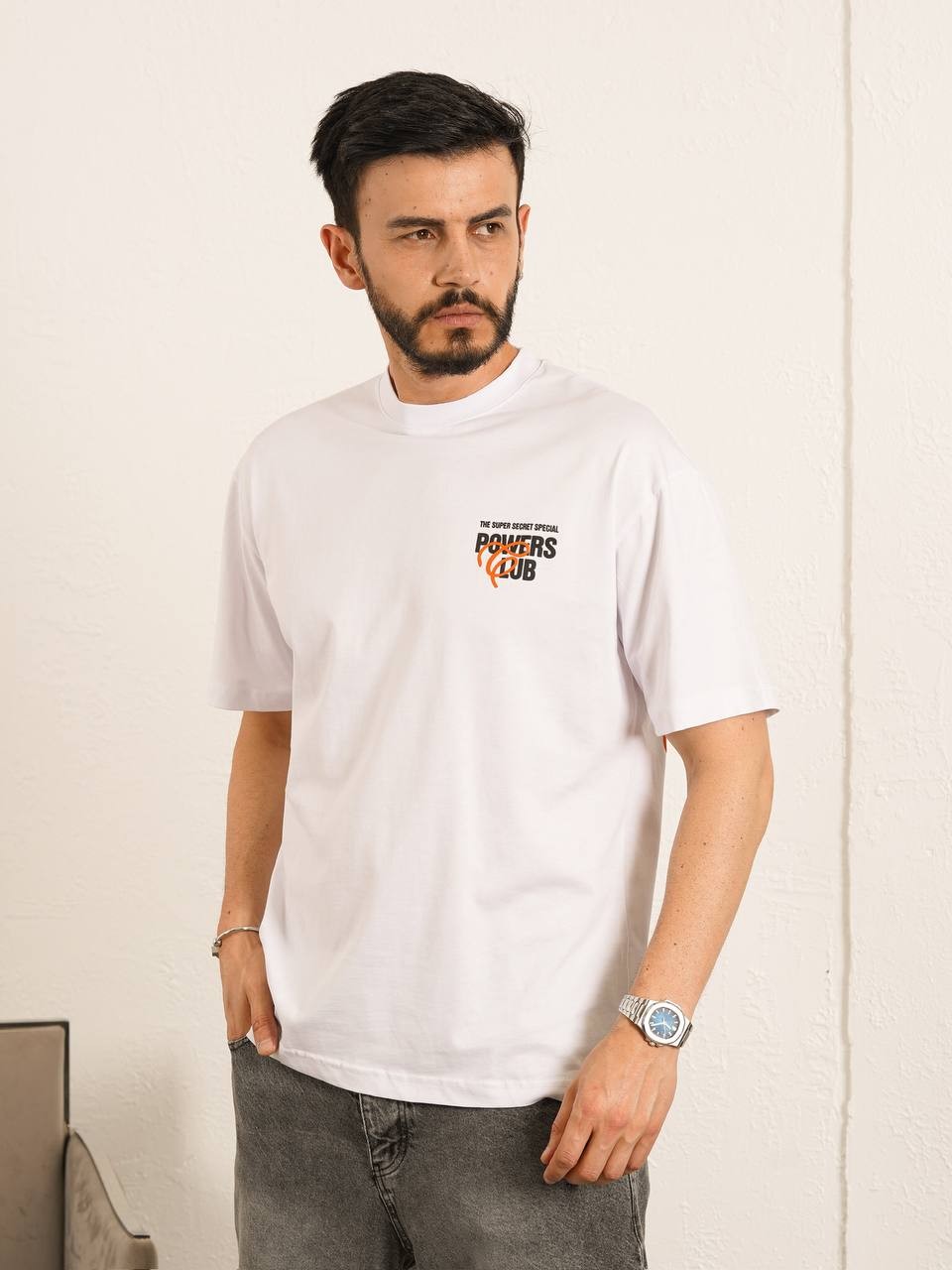 Baskılı Oversize  T-Shirt