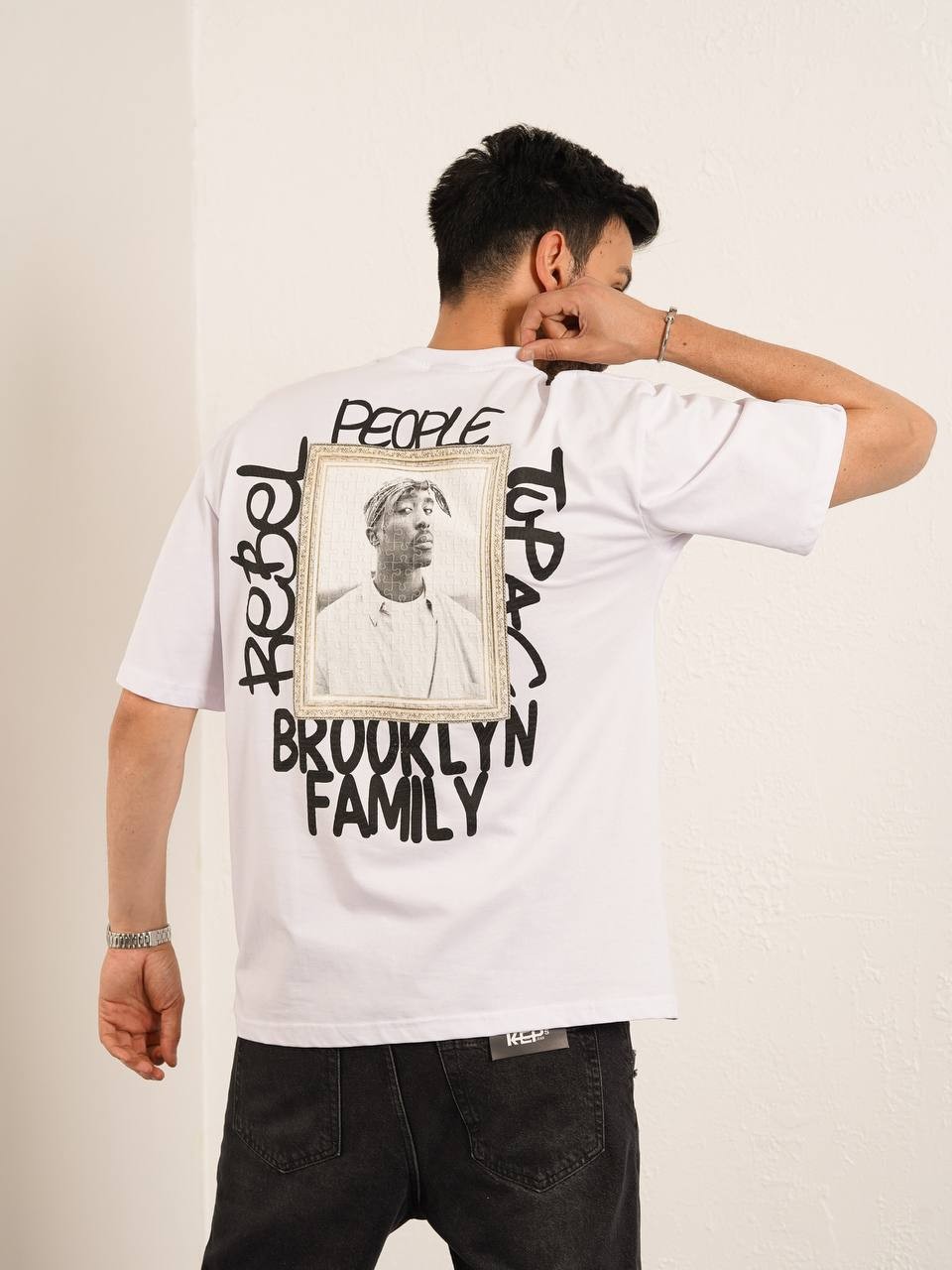 Baskılı Oversize  T-Shirt