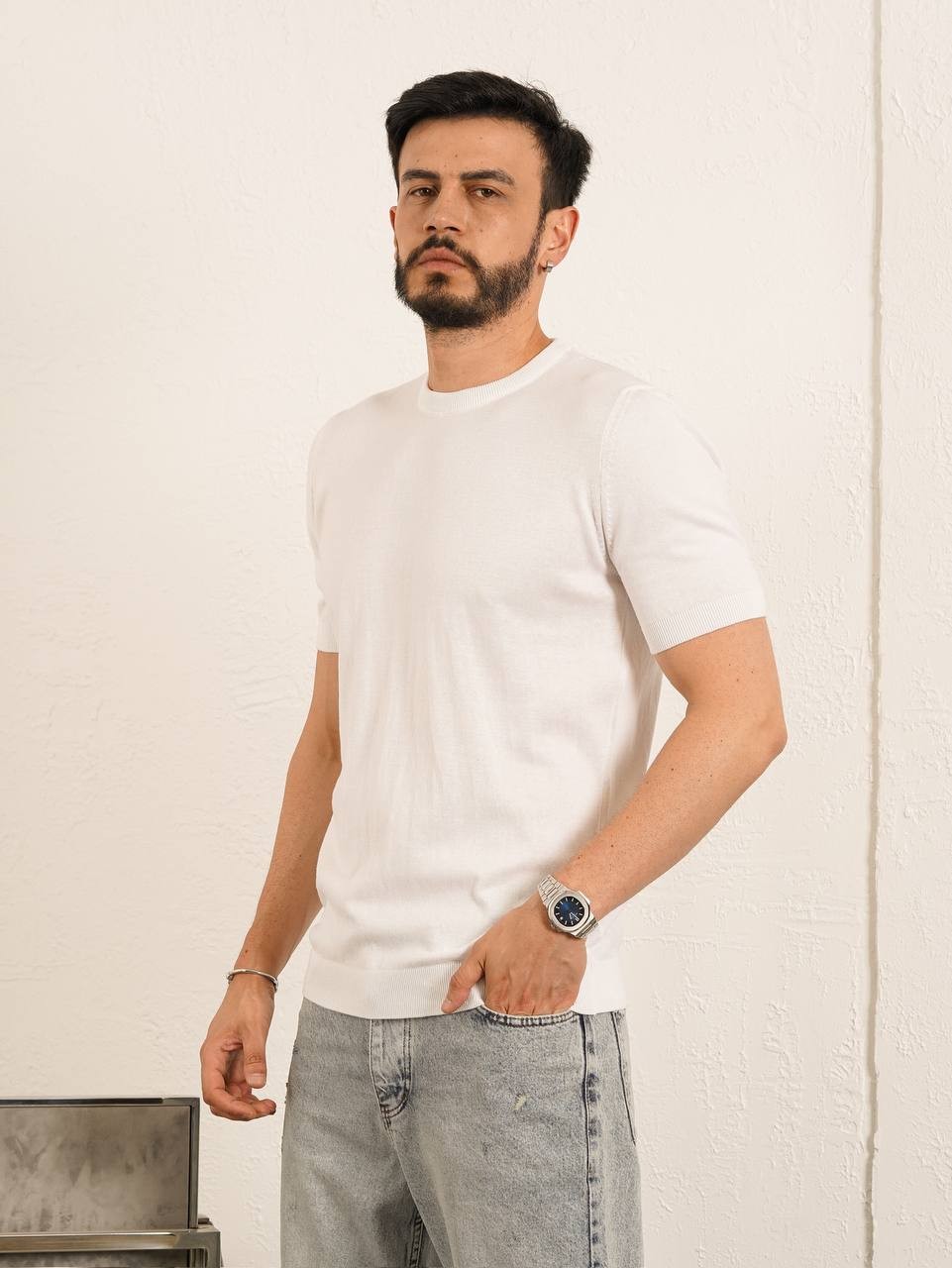 Düz Beyaz T-Shirt