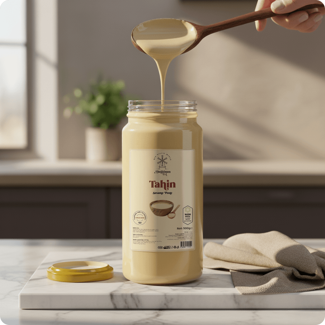 Soğuk Sıkım Değirmen Evi Tahini - 500 g