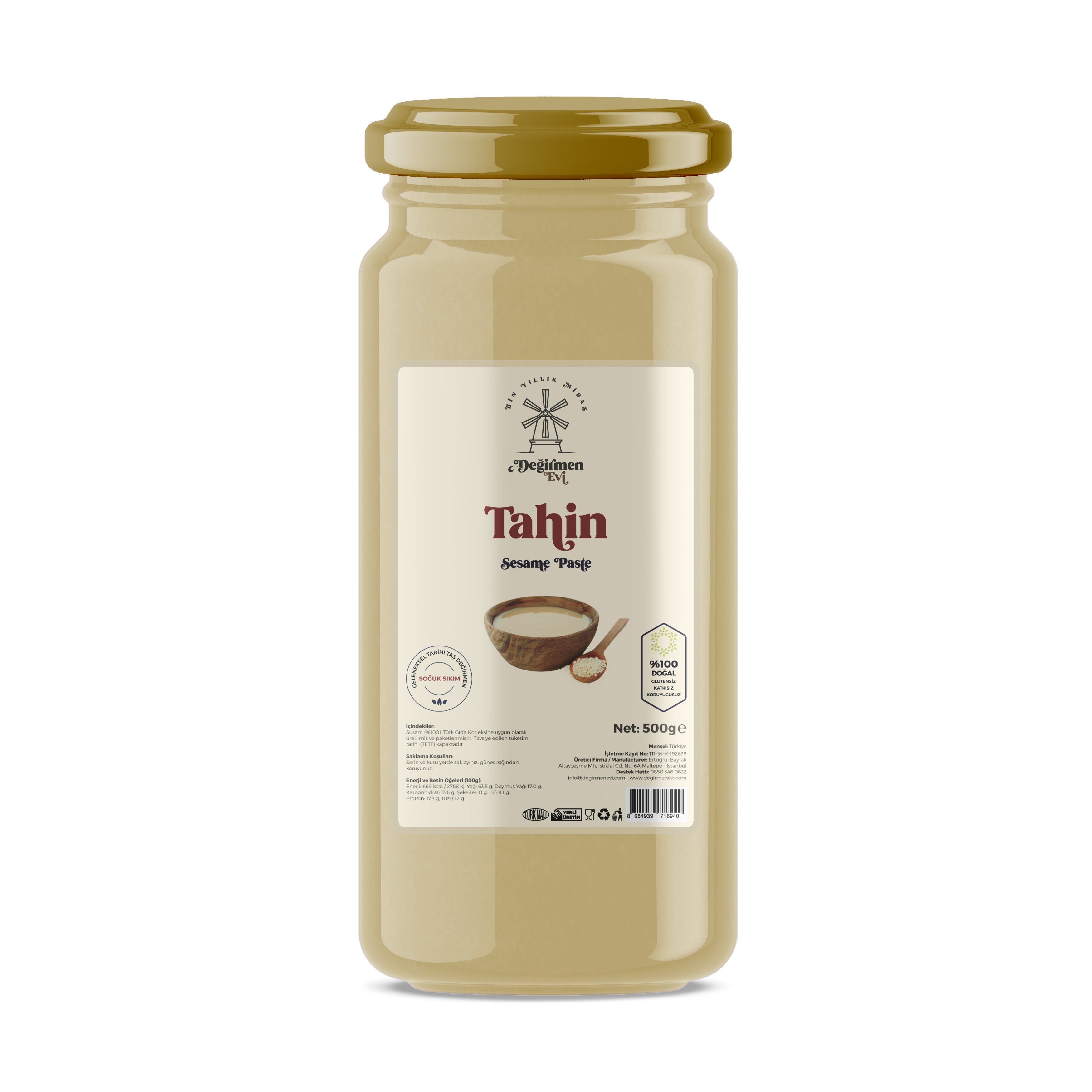 Değirmen Evi Tahin - 500g