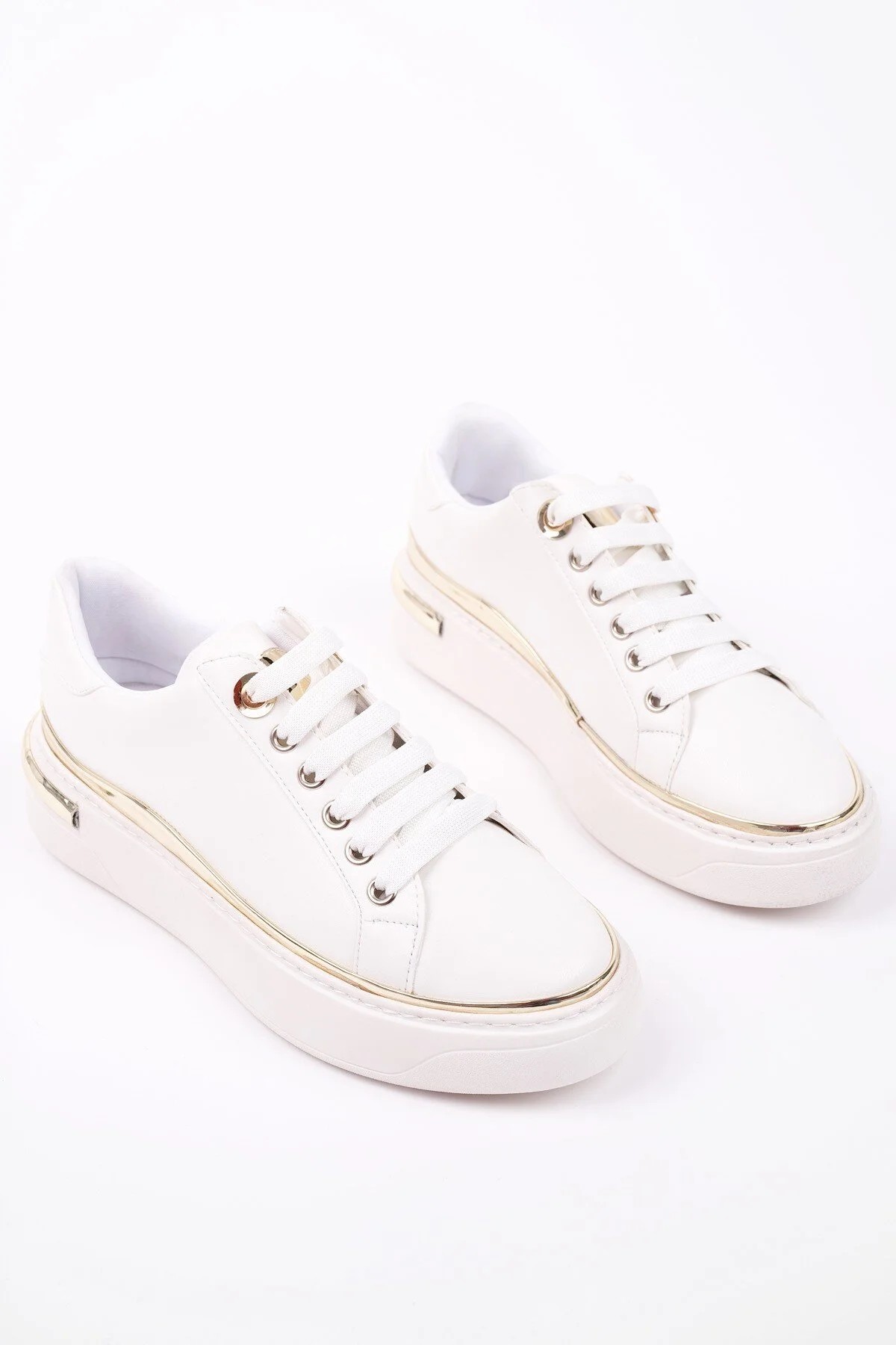 Sole Harmoni Kadın Vegan Beyaz Sneakers & Spor Ayakkabı