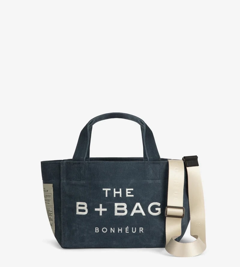 Bonheur The B+Bag Canvas- - Dark Denim