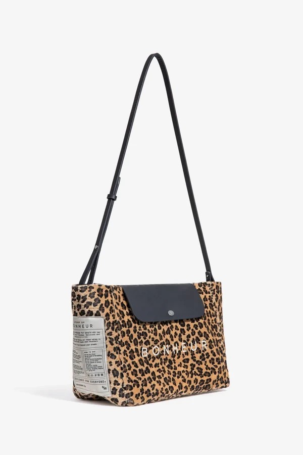 Bonheur Clutch+Bag- - Leopard