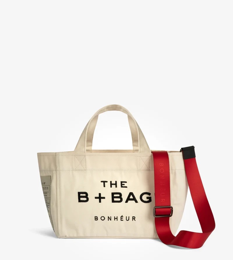 Bonheur The B+Bag Canvas- - Coconut Milk