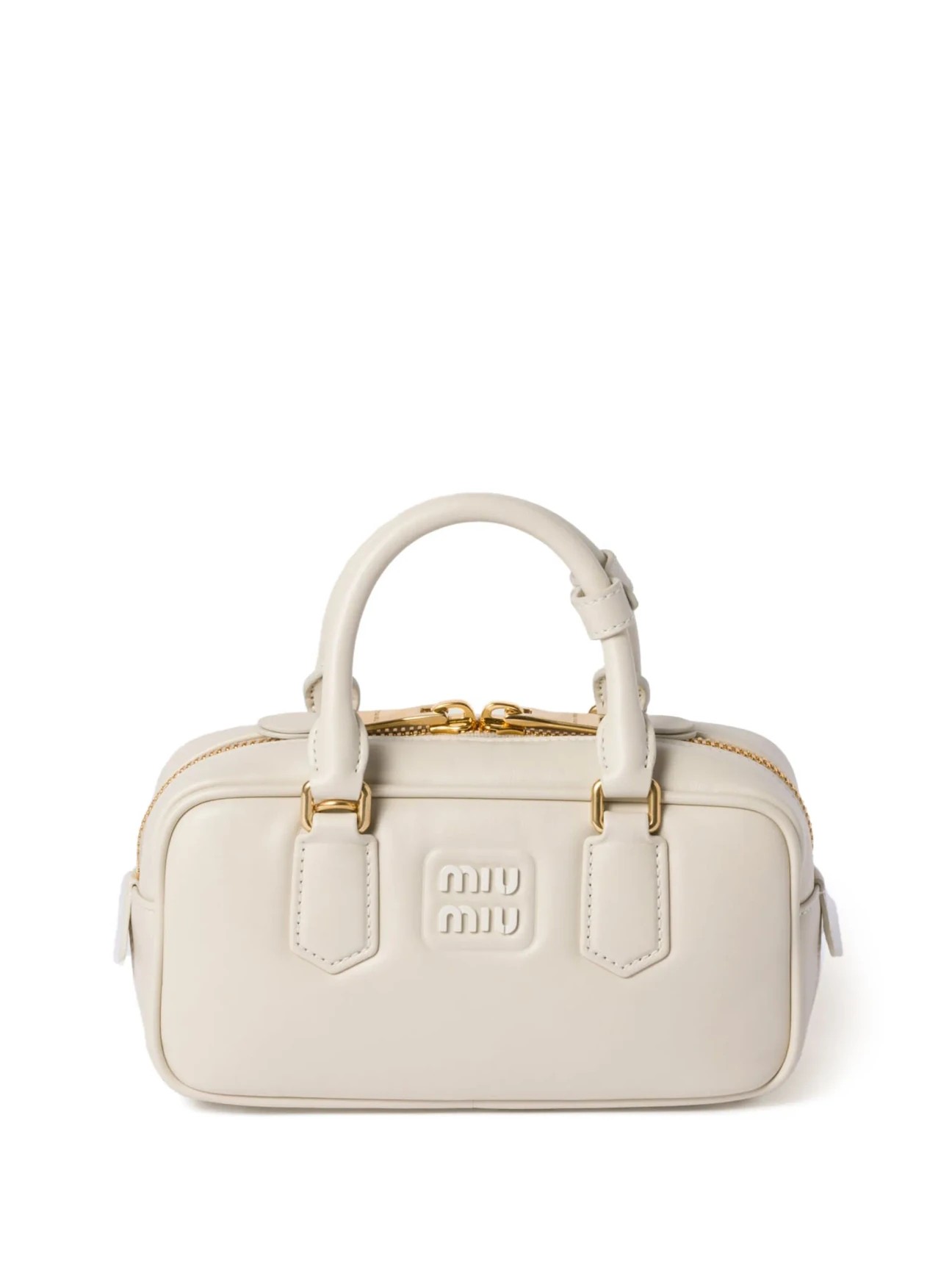 Miu Miu Arcadie Deri Çanta- - WHİTE