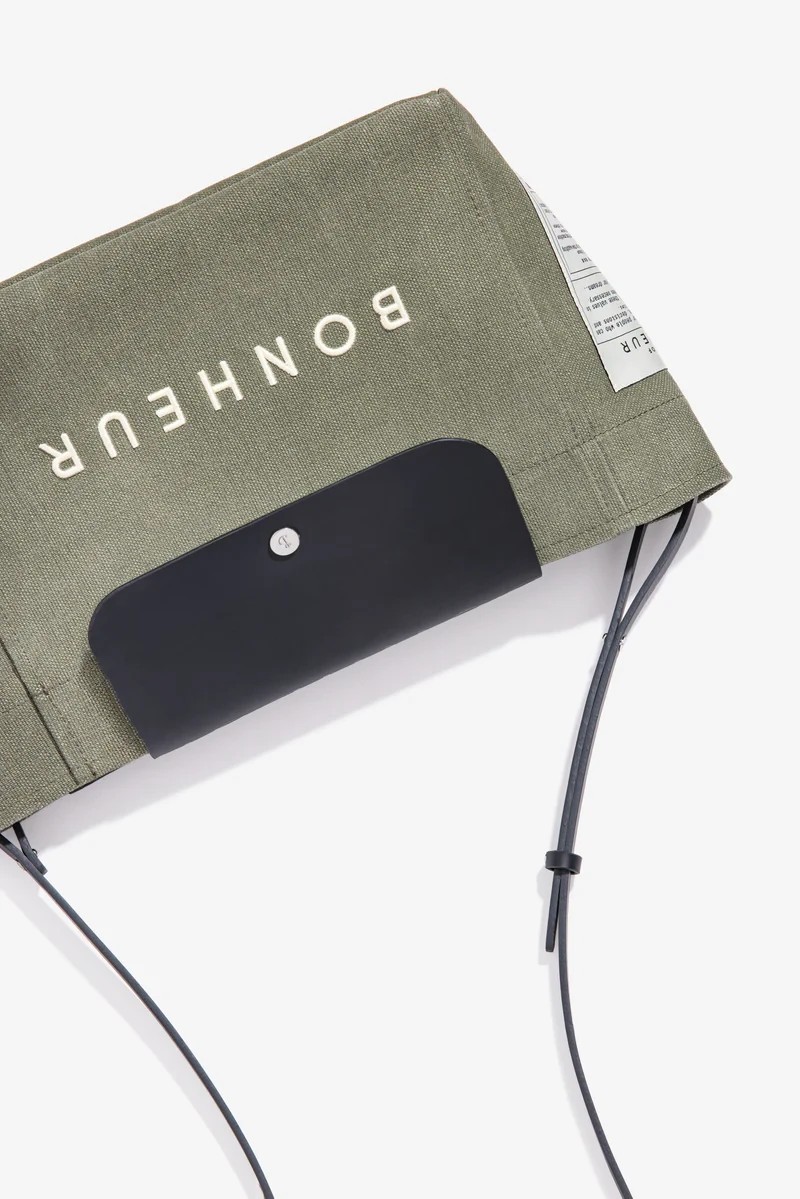 Bonheur Clutch+Bag- - Green Tea
