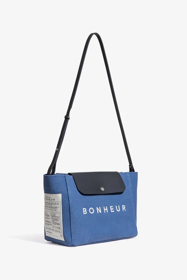 Bonheur Clutch+Bag- - Parisian Blue