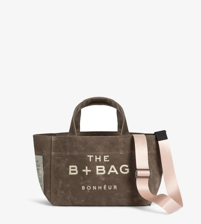 Bonheur The B+Bag Canvas- - Chocolate Malt