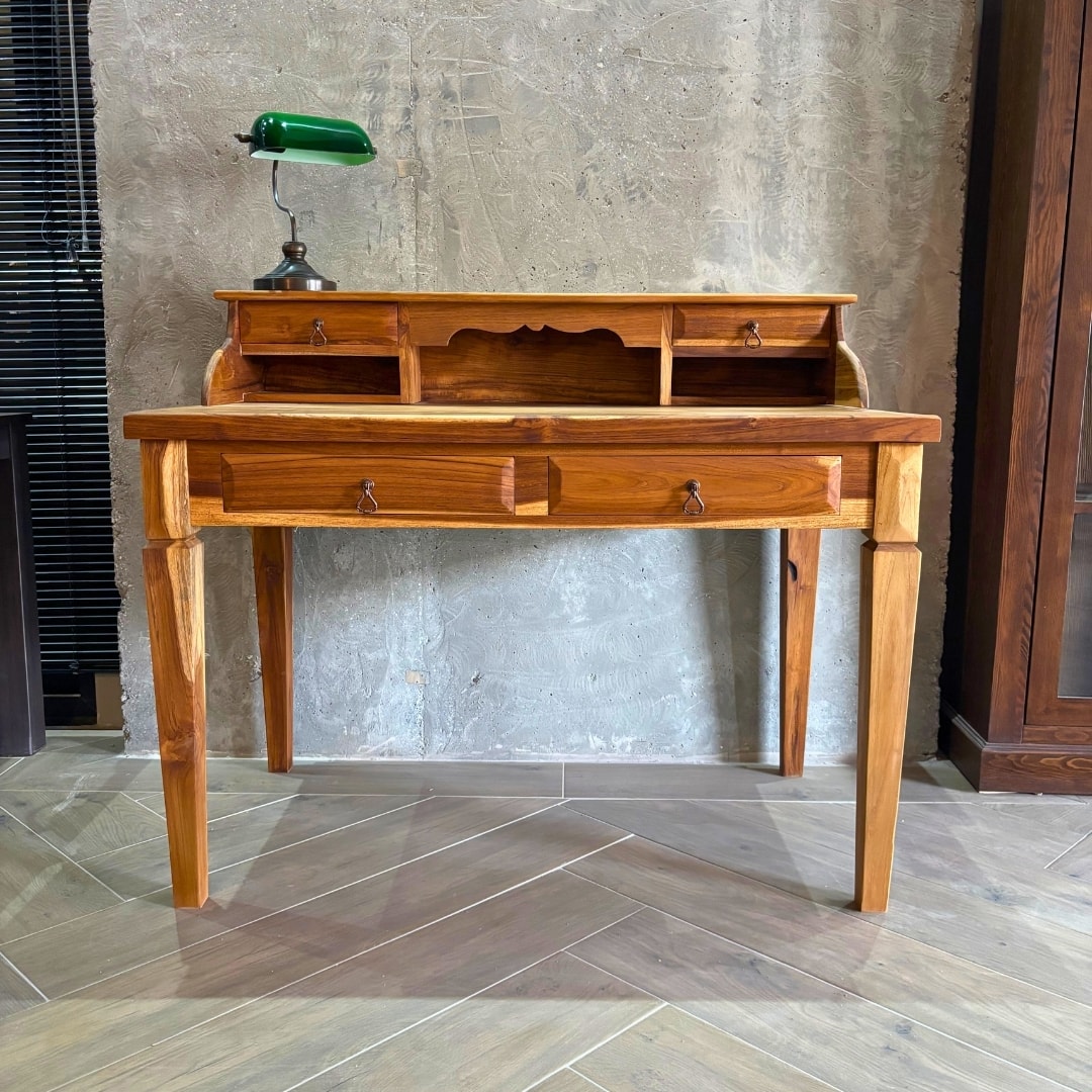 Teak Vintage Çalışma Masası