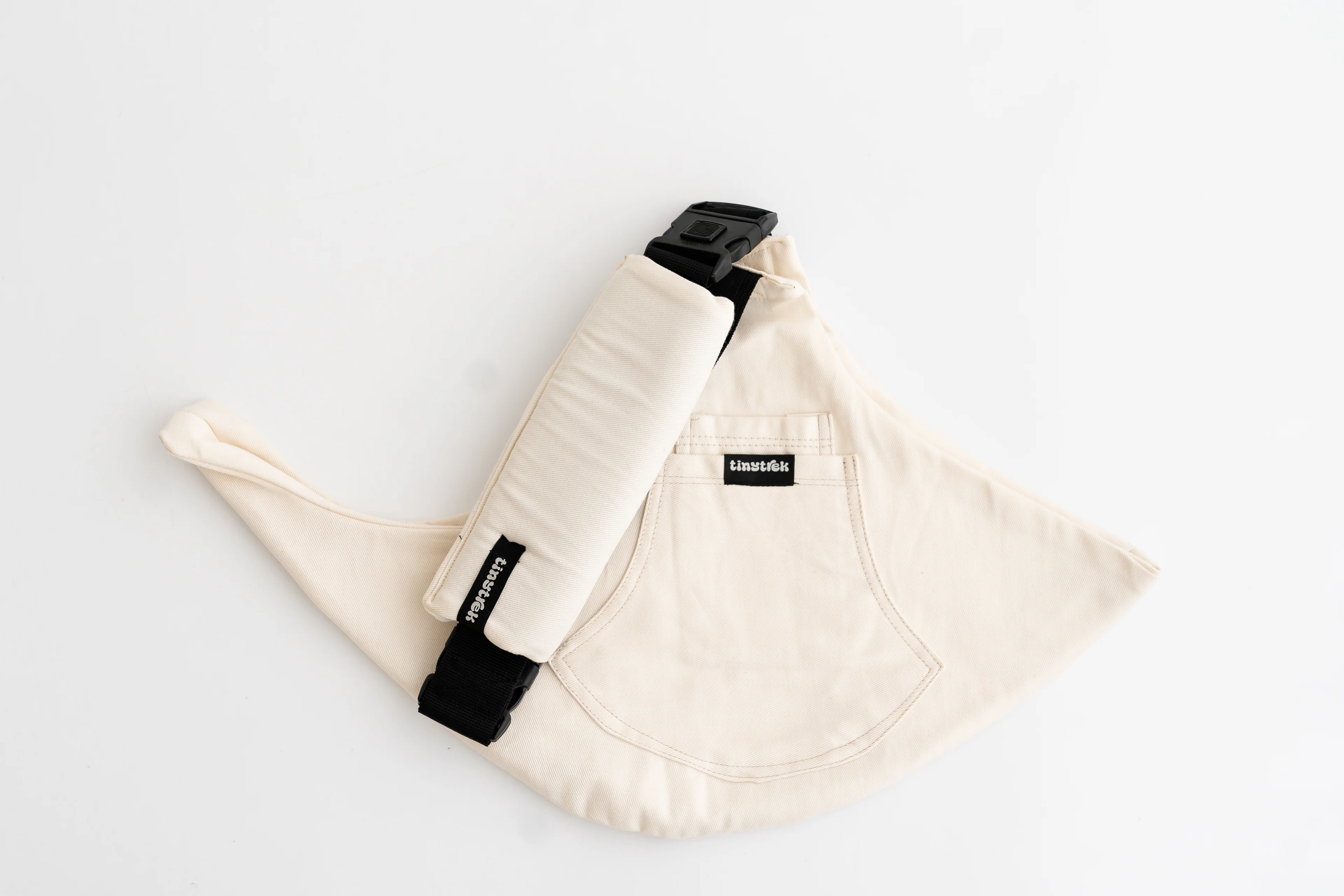 tinytrek Child Carrier-10 Ay-4 Yaş(max 18 kg)Kırık Beyaz Çocuk Taşıyıcı|Ana Kucağı-Sling-Yan Sling