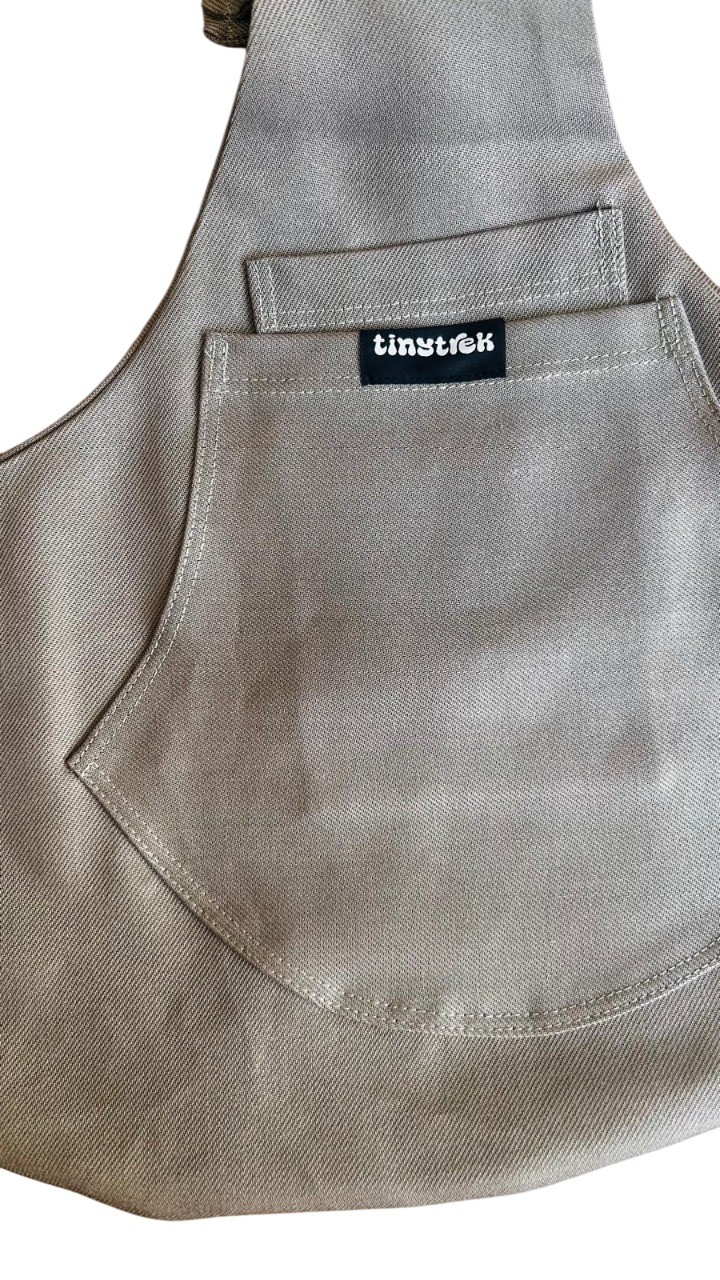 tinytrek Child Carrier-10 Ay-4 Yaş(max 18 kg)Toprak Haki Çocuk Taşıyıcı|Ana Kucağı-Sling-Yan Sling - toprak haki