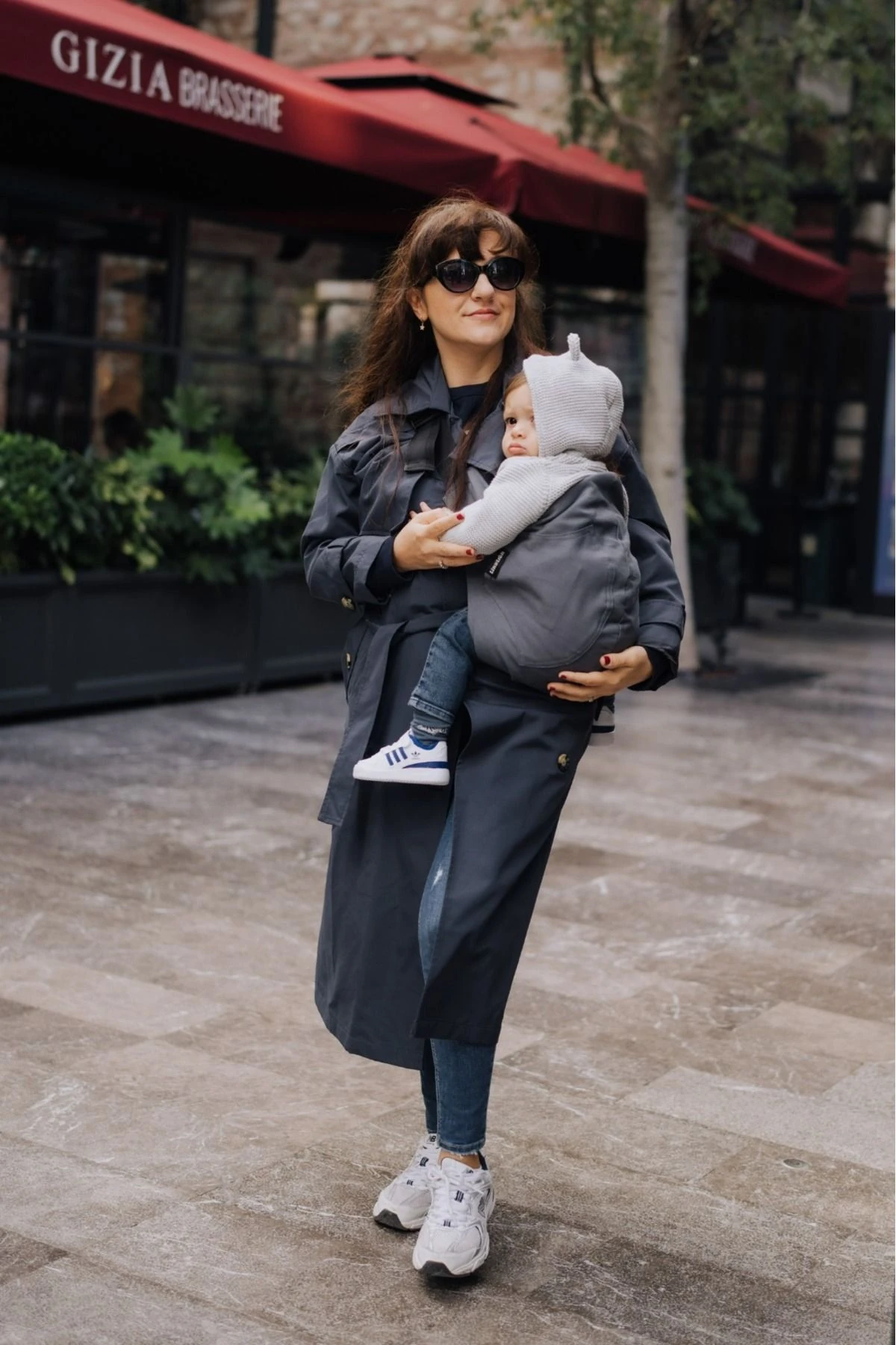 tinytrek Child Carrier-10 Ay-4 Yaş(max 18 kg)Gece Mavisi Çocuk Taşıyıcı|Ana Kucağı-Sling-Yan Sling