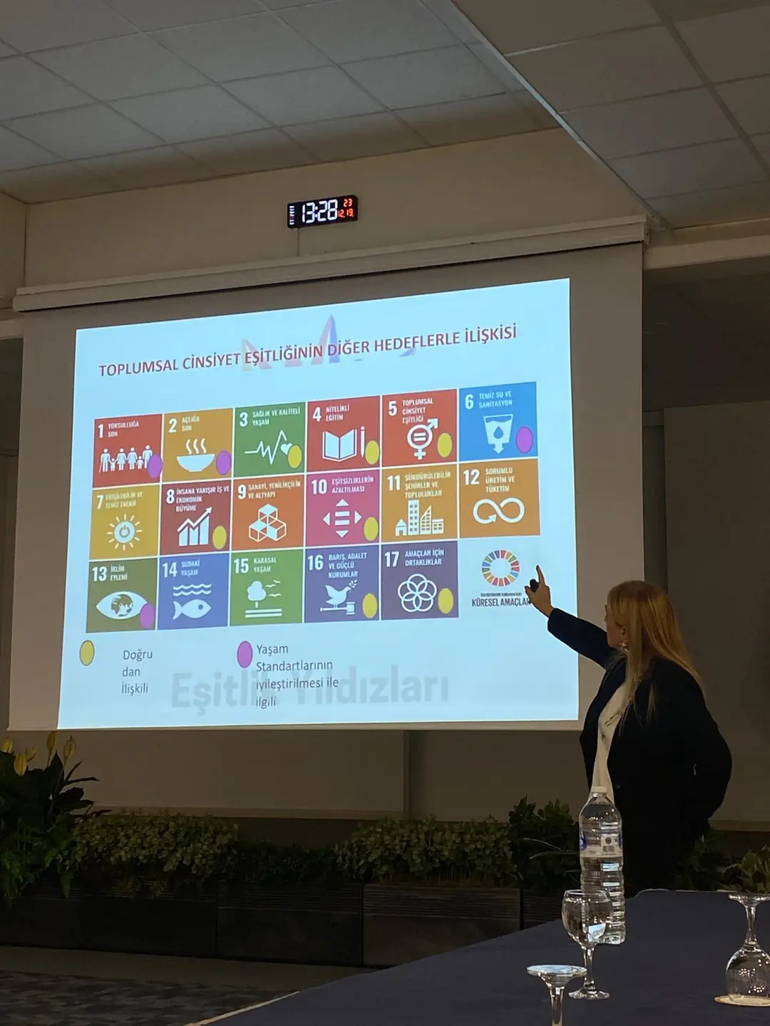 Toplumsal Cinsiyet Eşitliği küresel amaçlar tablosu. 17 madde sadece şirketlerin değil bireysel olarak her birimizin sorumluluğu.