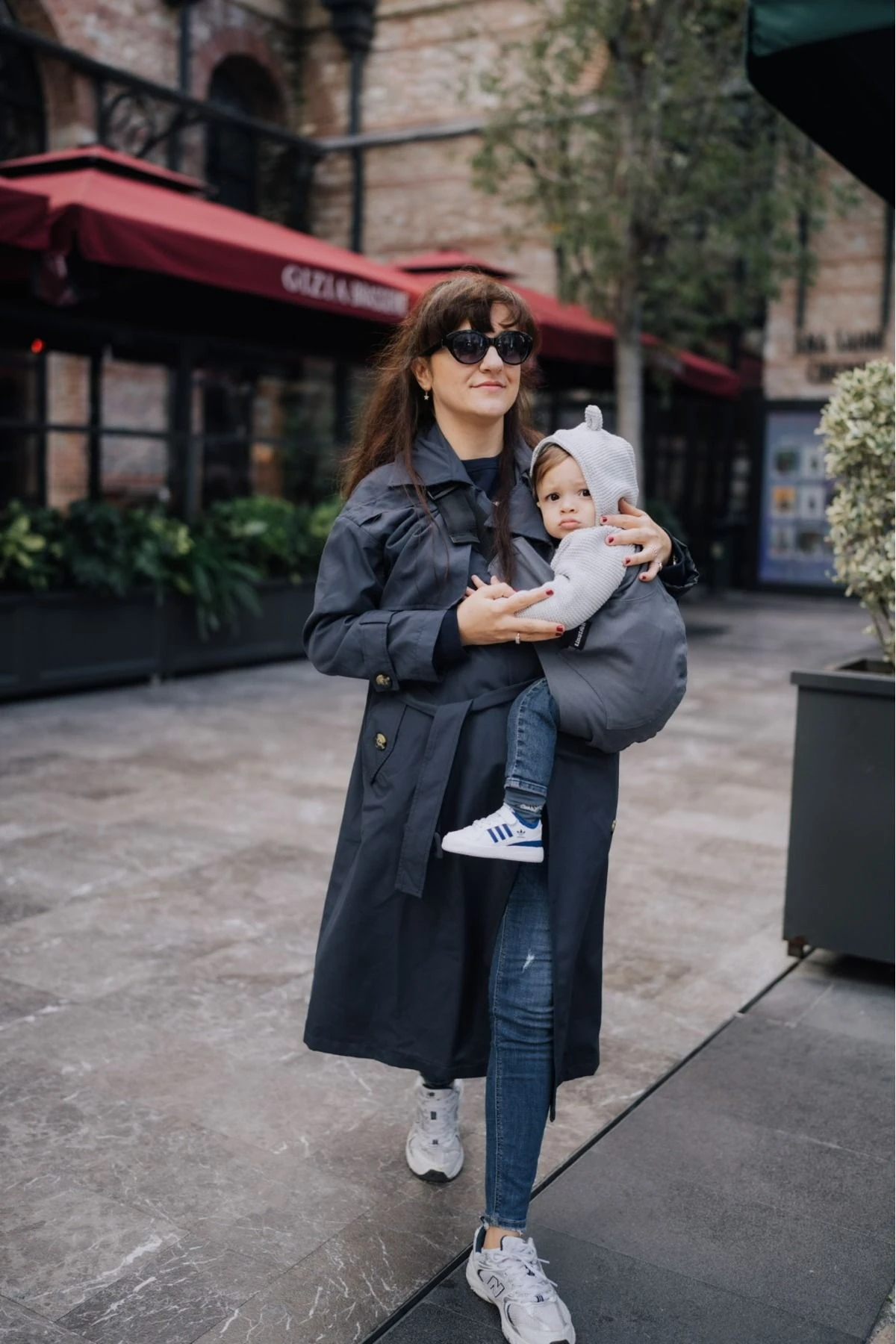 tinytrek Child Carrier-10 Ay-4 Yaş(max 18 kg)Gece Mavisi Çocuk Taşıyıcı|Ana Kucağı-Sling-Yan Sling