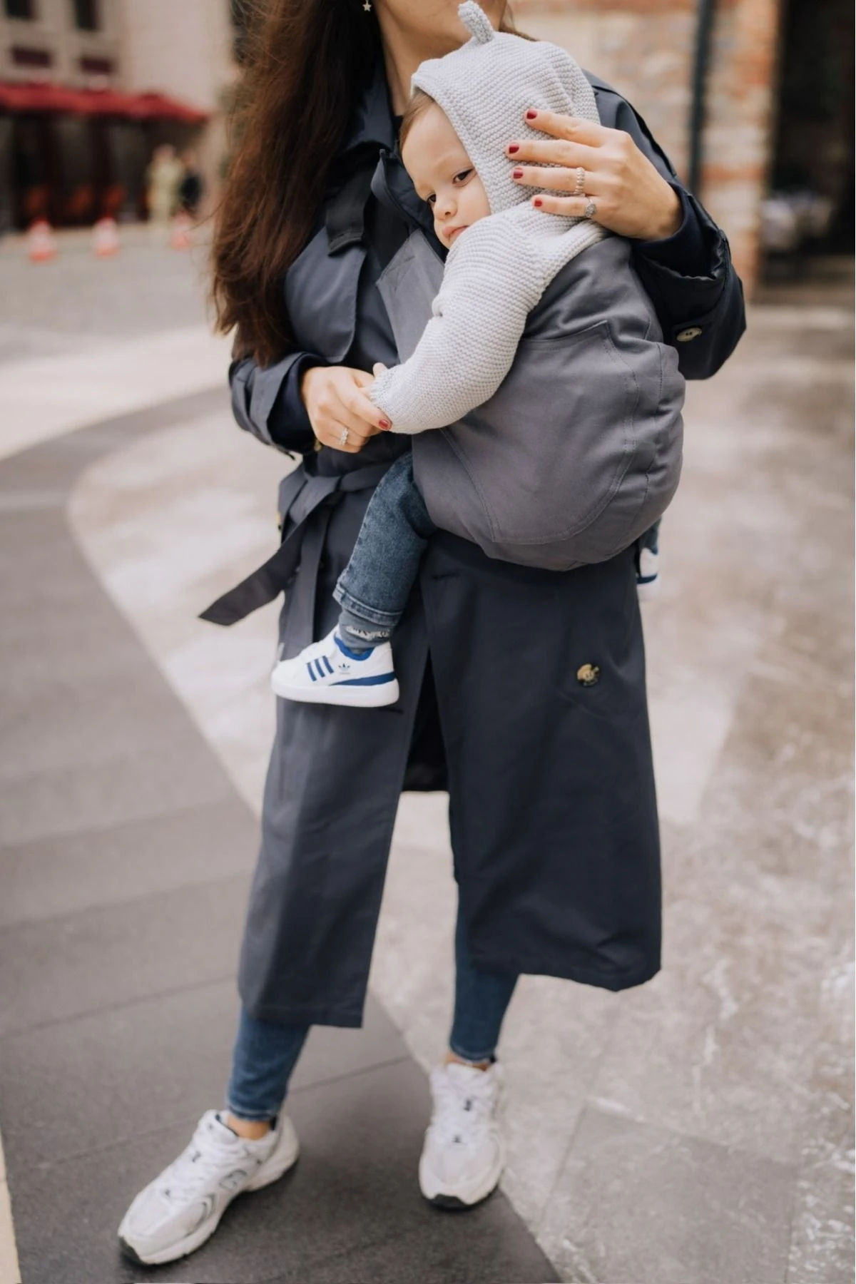 tinytrek Child Carrier-10 Ay-4 Yaş(max 18 kg)Gece Mavisi Çocuk Taşıyıcı|Ana Kucağı-Sling-Yan Sling