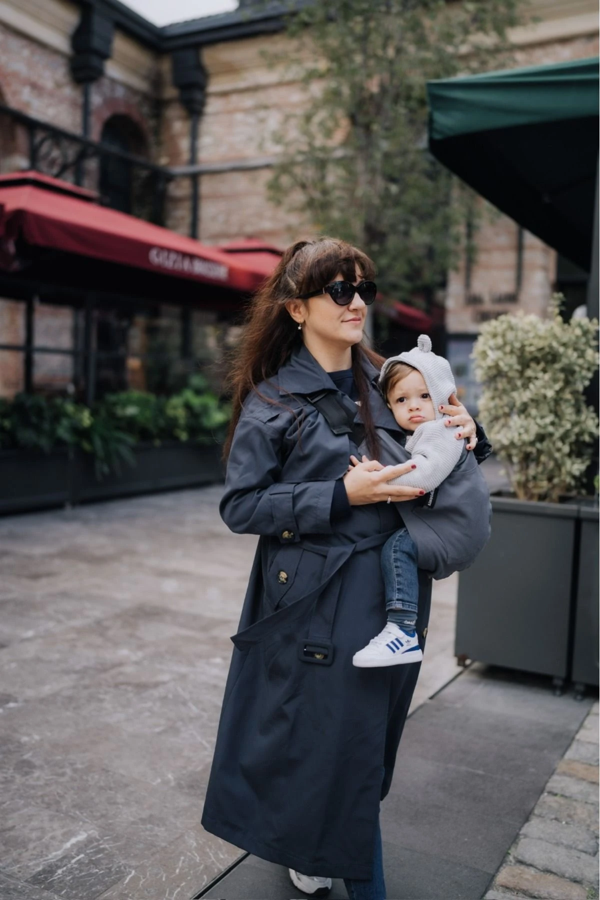 tinytrek Child Carrier-10 Ay-4 Yaş(max 18 kg)Gece Mavisi Çocuk Taşıyıcı|Ana Kucağı-Sling-Yan Sling