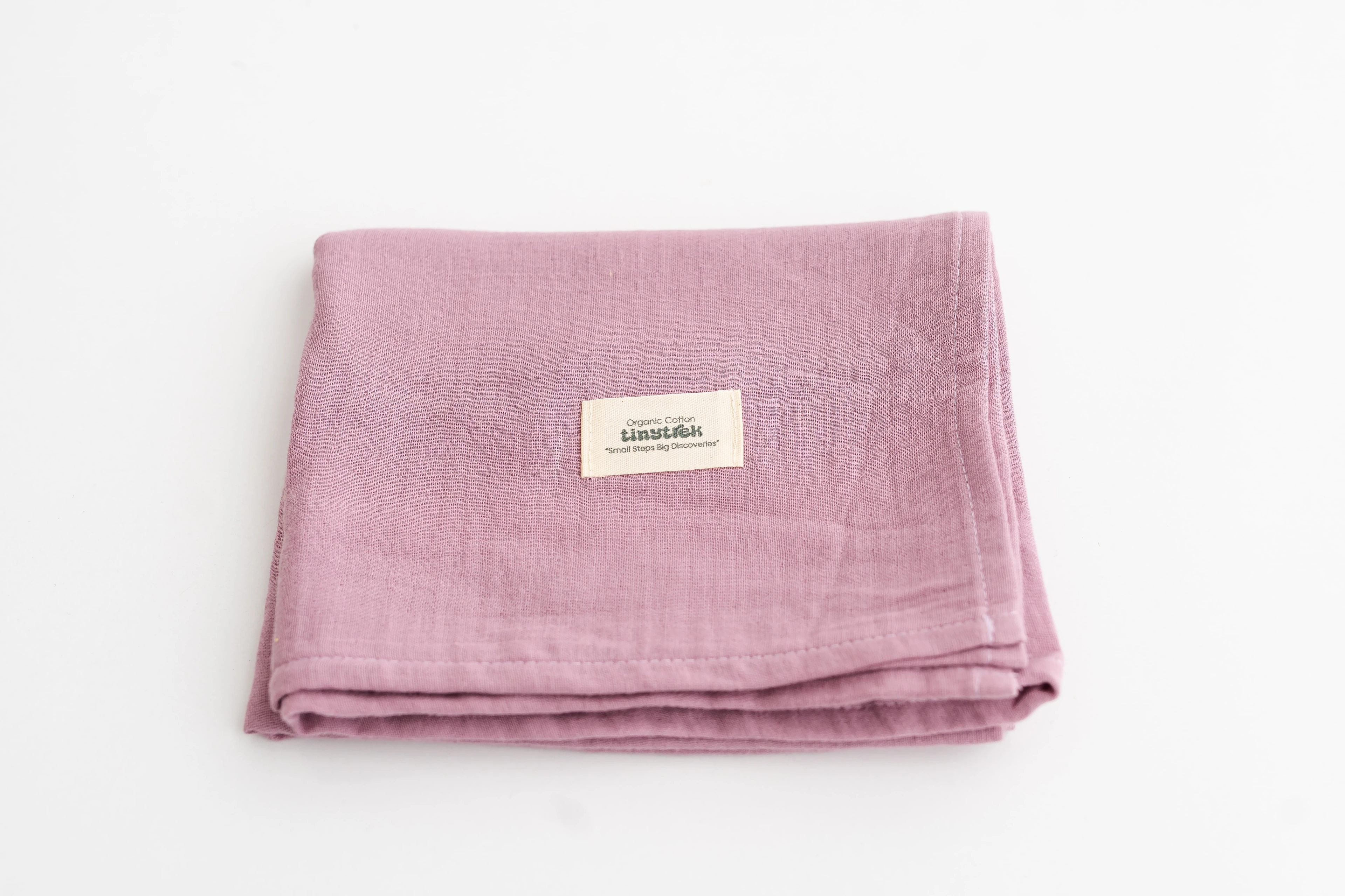 tinytrek %100 Pamuk Tek Katlı Yenidoğan- Bebek - Çocuk Müslin Battaniye (65*85)