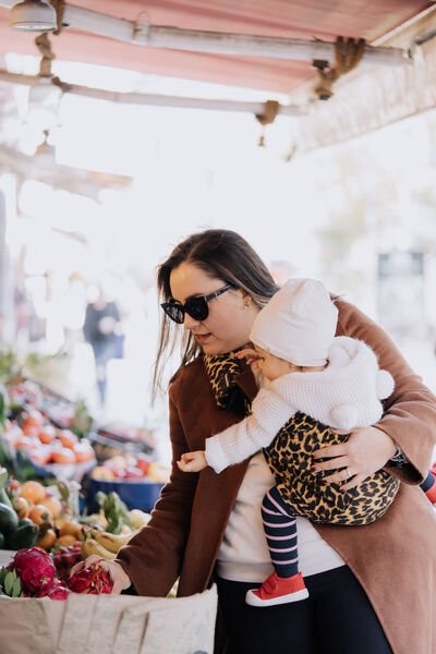 tinytrek Child Carrier-10 Ay-4 Yaş(max 18 kg)Turuncu Leopar Çocuk Taşıyıcı|Ana Kucağı-Sling-Yan Sling