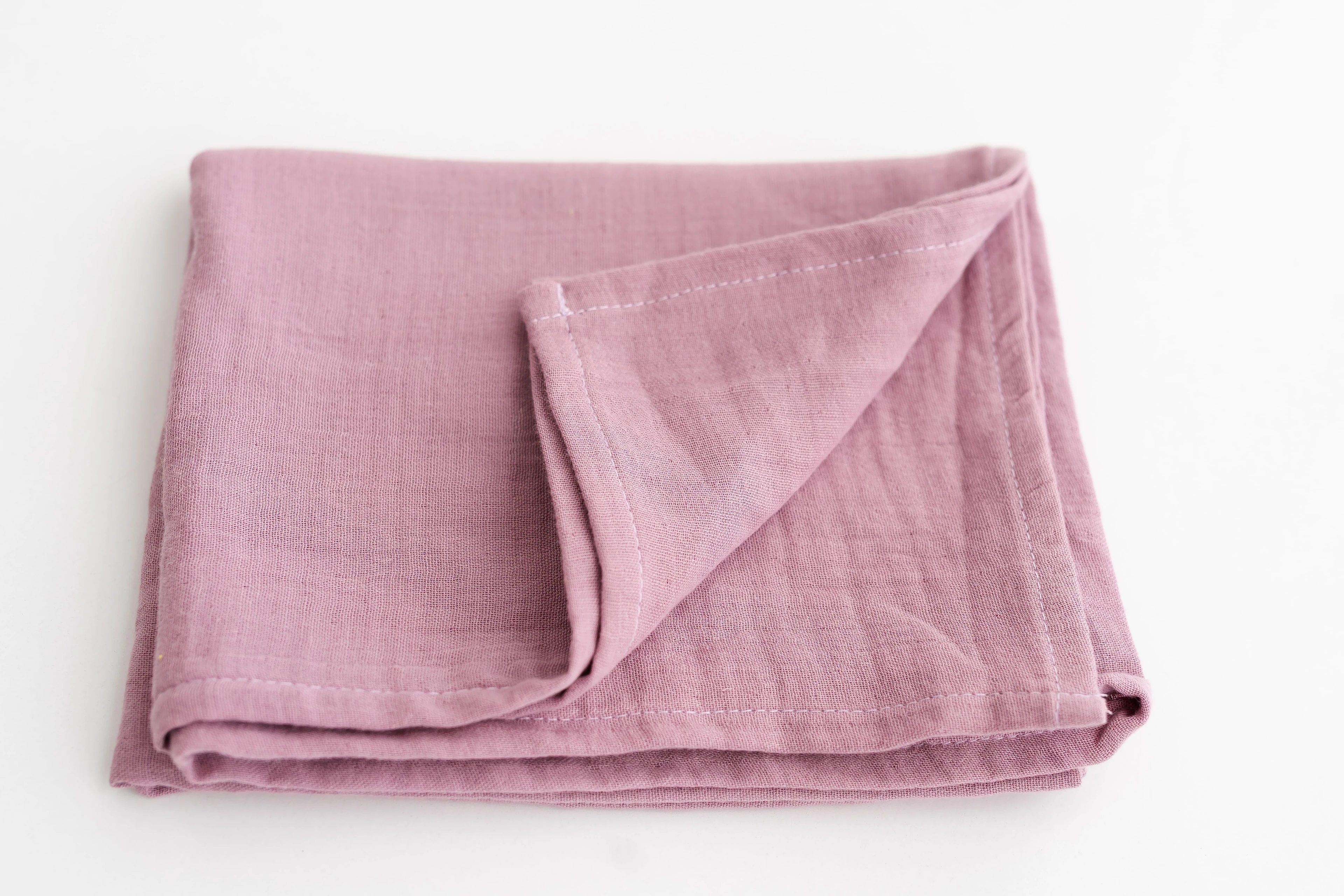 tinytrek %100 Pamuk Tek Katlı Yenidoğan- Bebek - Çocuk Müslin Battaniye (65*85)