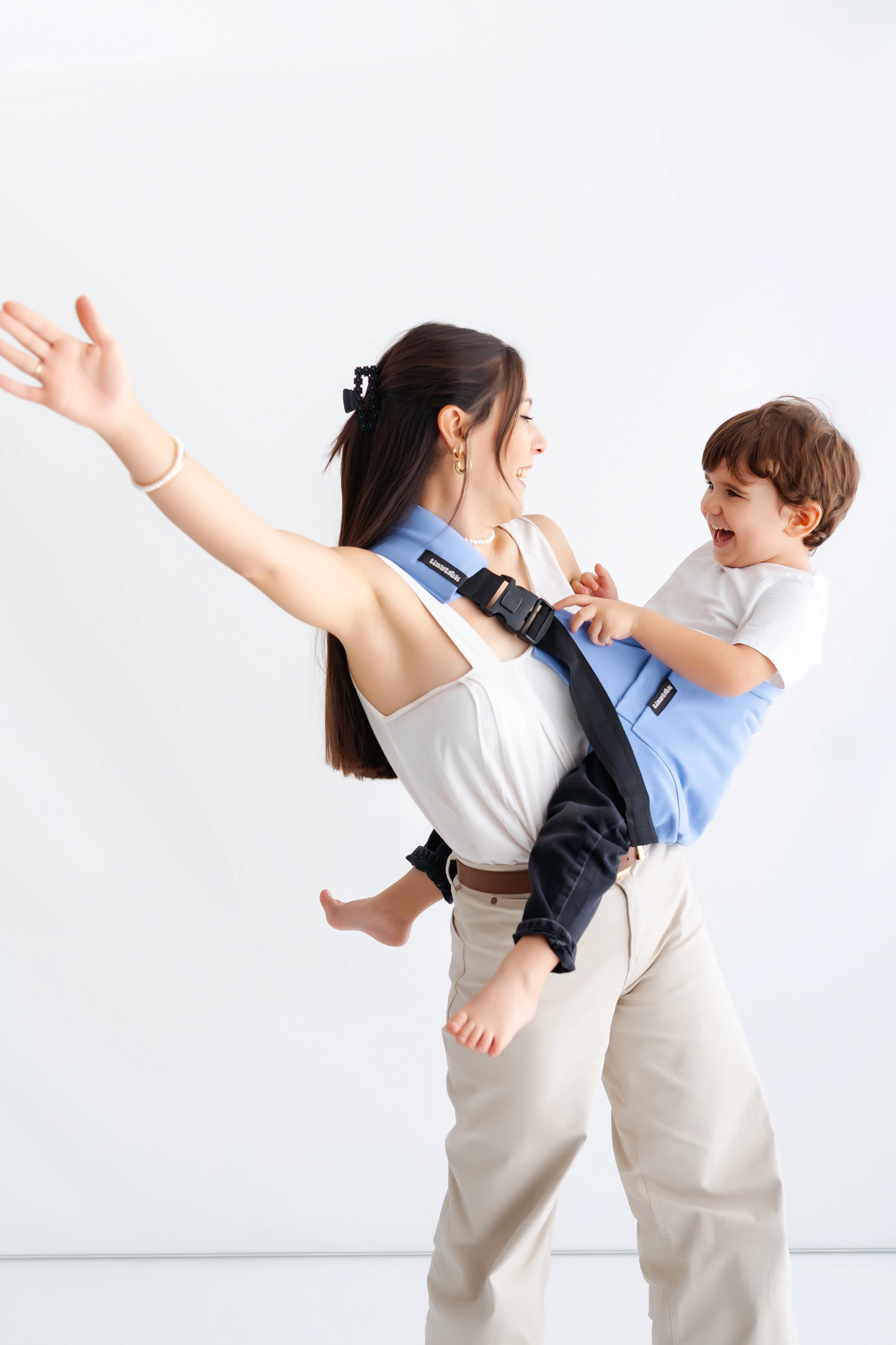 tinytrek Child Carrier-10 Ay-4 Yaş(max 18 kg)Mavi Çocuk Taşıyıcı|Ana Kucağı-Sling-Yan Sling