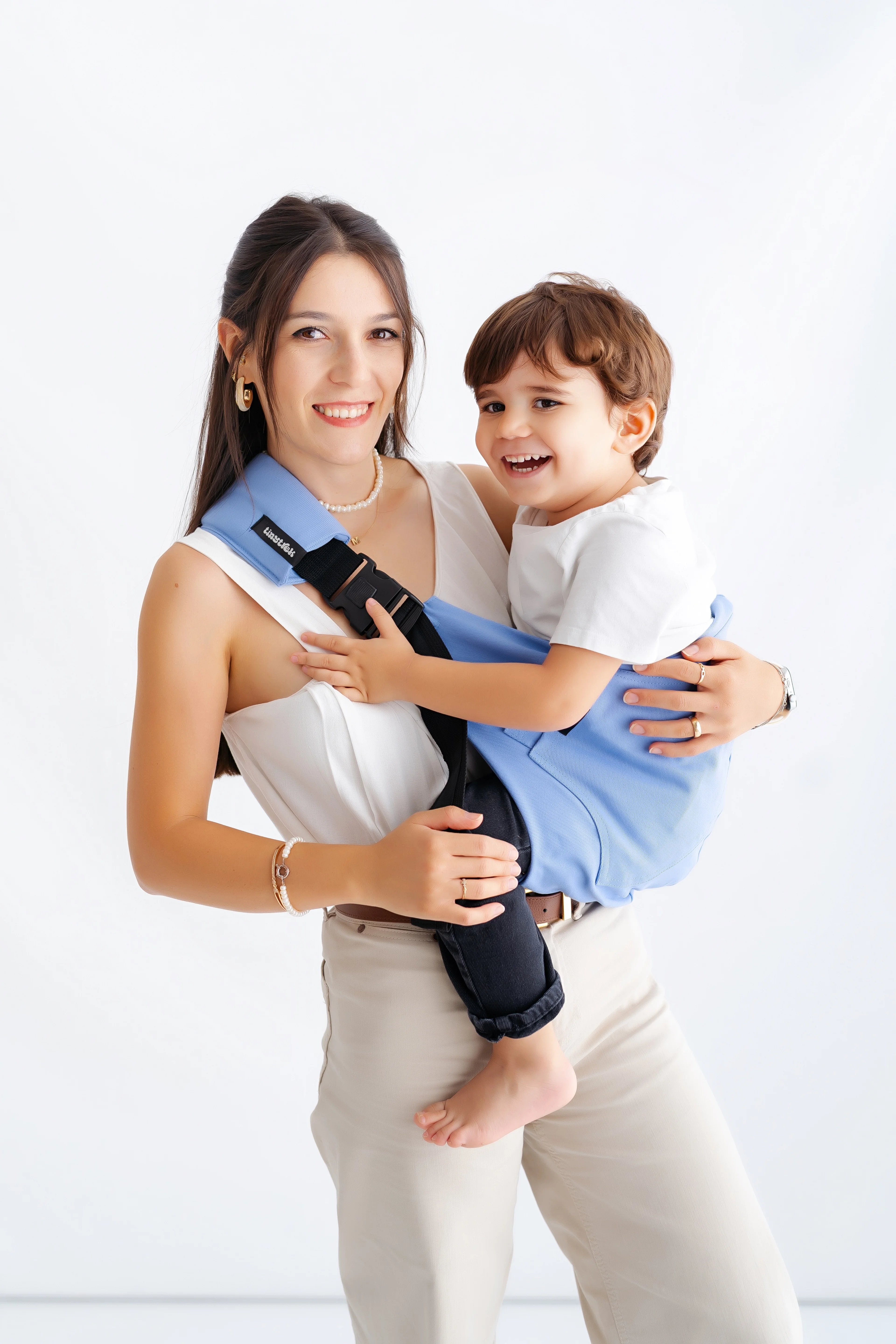 tinytrek Child Carrier-10 Ay-4 Yaş(max 18 kg)Mavi Çocuk Taşıyıcı|Ana Kucağı-Sling-Yan Sling