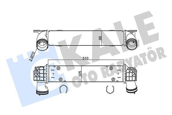 TURBO RADYATORU BMW N47N E90 E92 E93 E84 image