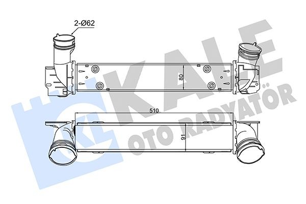 TURBO RADYATORU BMW N47 M47 N2 E81 E87 E90 E84 image