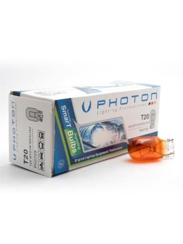 T20 WY21W 12V AMBER 93 SARI TURUNCU image