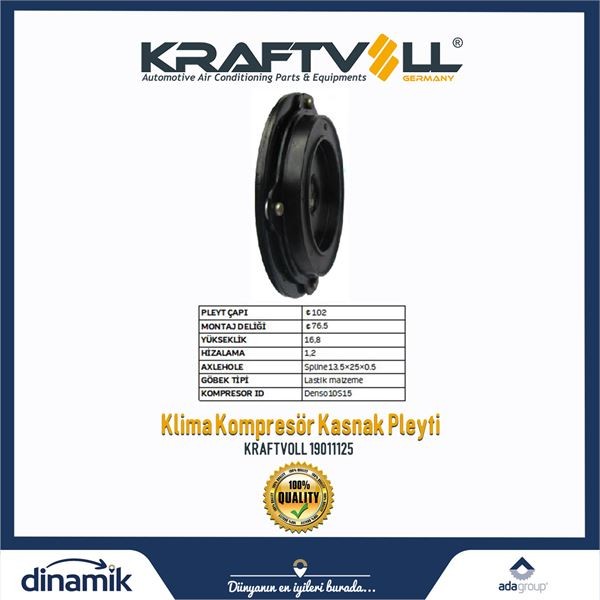 KLIMA KOMPRESOR GOBEGI TOYOTA/BMW/MERCEDES DNS-10S15-RUBBER image
