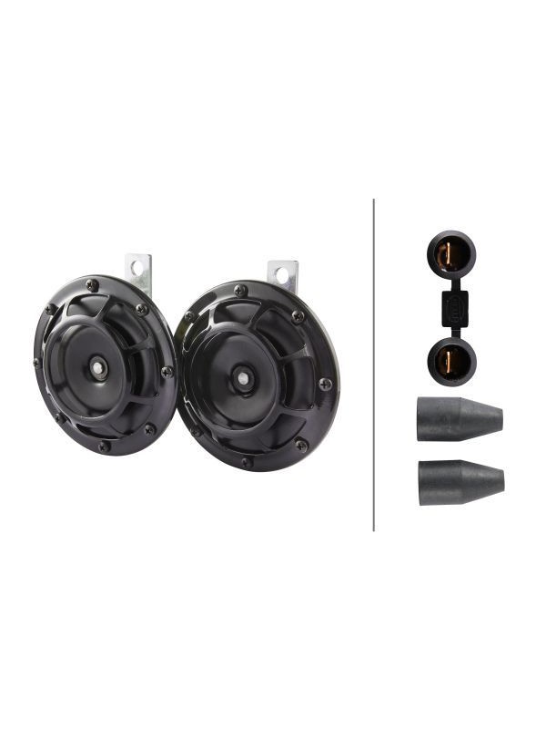 KORNA,12V,ELEKTRIKLI,375HZ,500HZ,OZEL DONANIMLI ARACLARICIN,110DB,YUKSEK SES,DUSUK SES,UNIVERSAL image