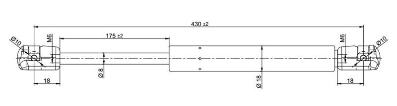 BAGAJ AMORTISORU POLO III HB 97> (2 ADET) image