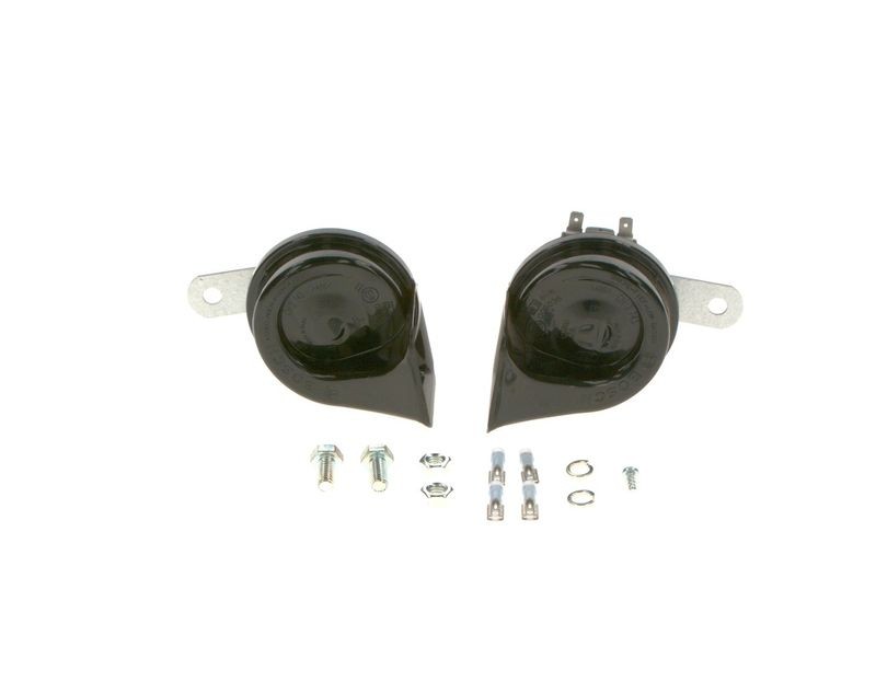 DADAT KORNA 12V 80W 420 510HZ CAP:80MM 110DB SIYAH SET image