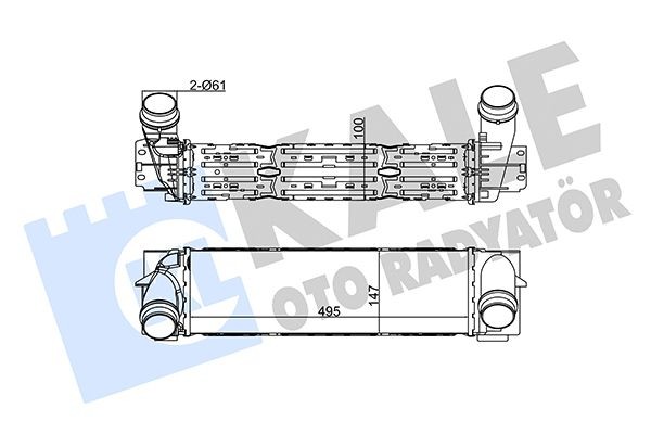 INTERCOOLER BMW X3 F25  X4 F26 image