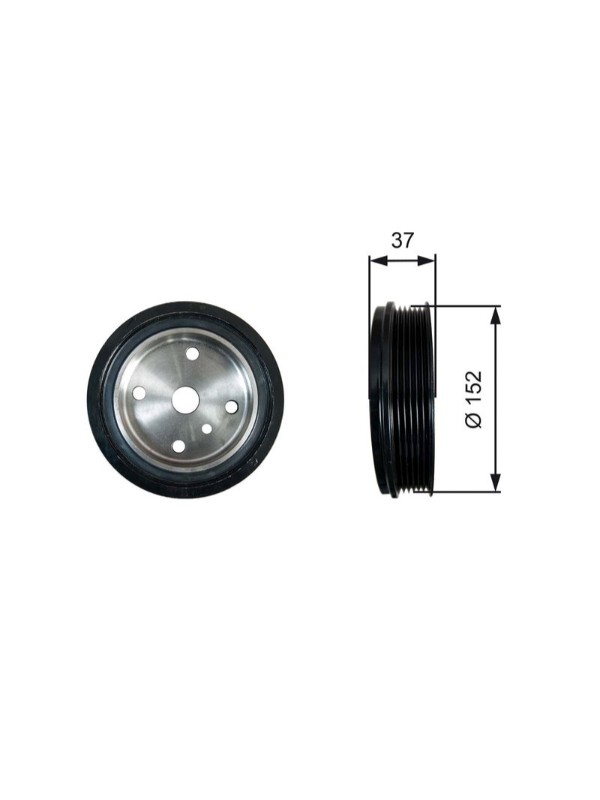 KRANK KASNAGI S60 I 05>11 XC90 2.4 D 11> XC70 11> D5 image