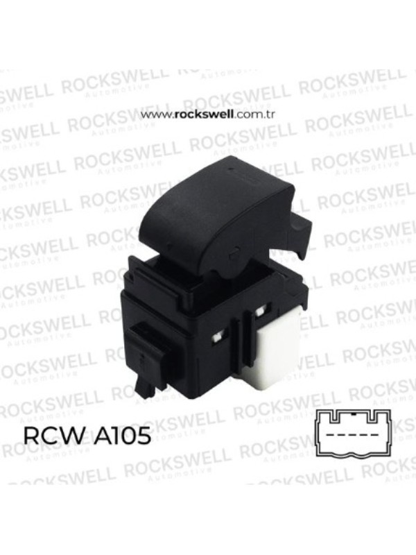 CAM ACMA KAPAMA ANAHTARI TEKLI COROLLA 93 98 / HILUX 2,4 / CORONA / RAV4 (5 PIN) image