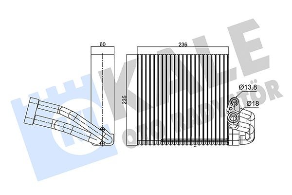EVAPORATOR FOCUS II 05>11 image