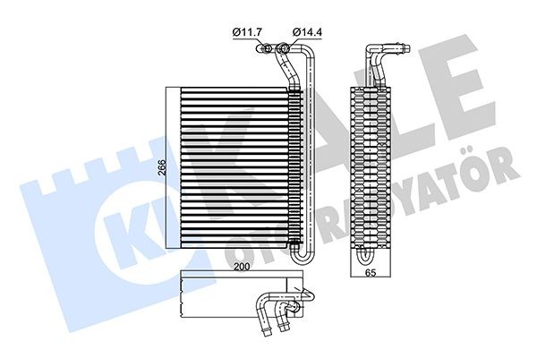 EVAPORATOR BMW E46  X3 E83 image
