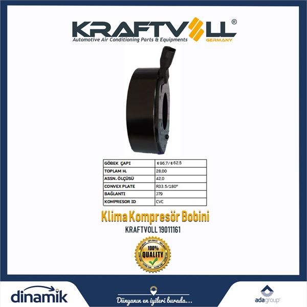 KLIMA KOMPRESOR BOBINI CAPTIVA DNS-CVC-12V image