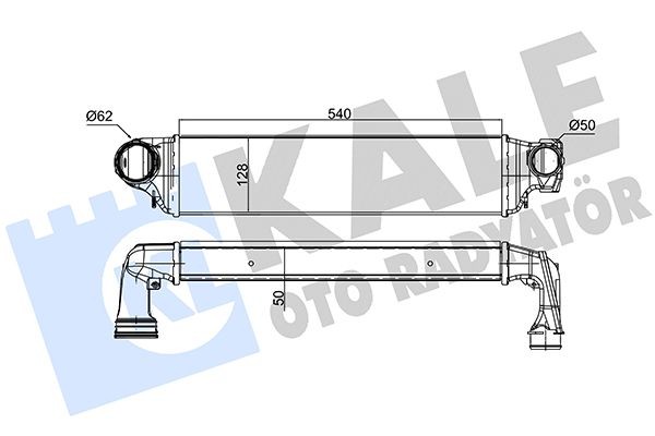 TURBO RADYATORU BMW E46 M47 M57 image