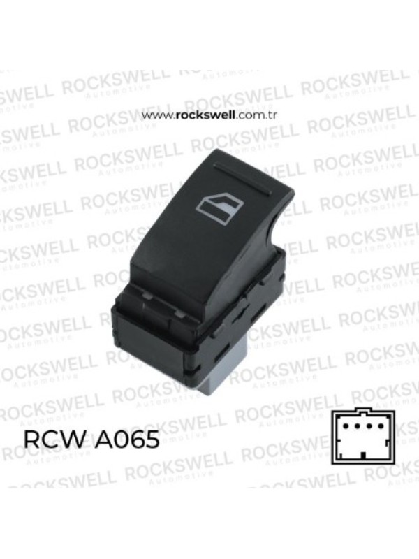 CAM ACMA KAPAMA ANAHTARI YOLCU TARAFI TEKLI TRANSPORTER T5 T6 03>16 image
