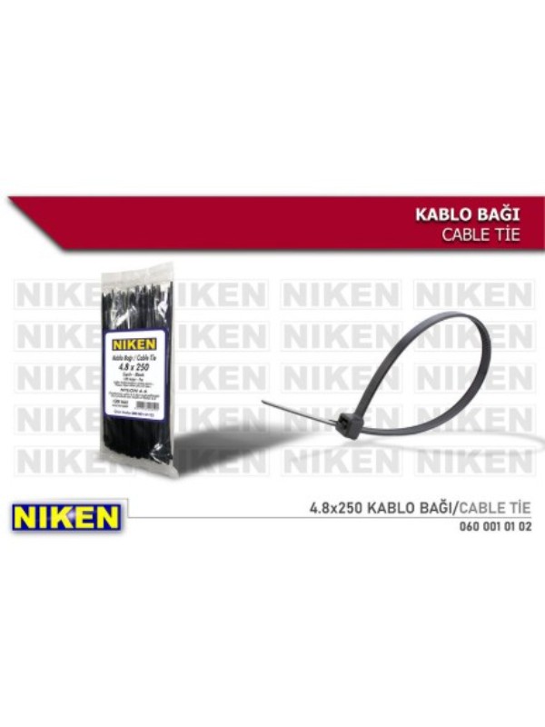 CIRT KELEPCE SIYAH 4,8X250  (100 ADET) image