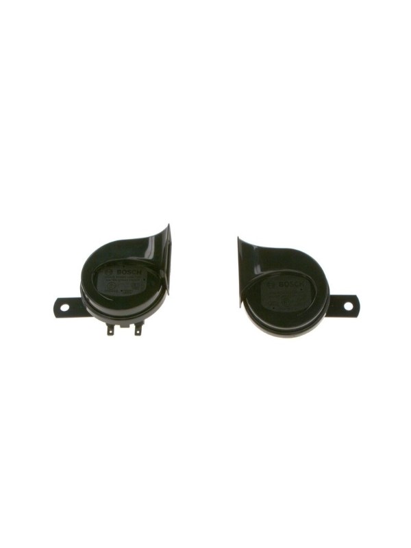KORNA SETI 0986AH0744 + 0986AH0745 (12V 80W, 420HZ 510HZ, DUSUK SES, Ø: 80MM, 110DB) SLK-CLASS R171 image