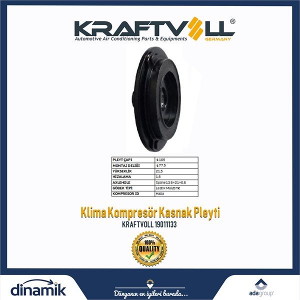KLIMA KOMPRESOR GOBEGI HYUNDAI HUB:105 HLL-RUBBER image