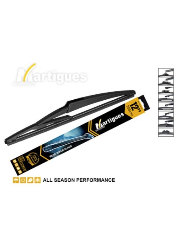 SILECEK SUPURGESI ARKA PLASTIK C4 GRANDE PUNTO FIESTA MERCEDES A B QASHQAI 305MM image
