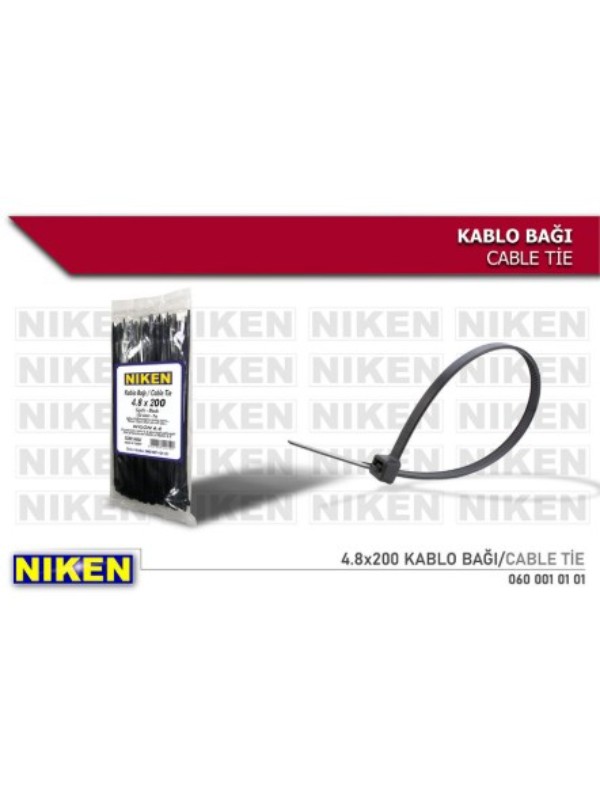 CIRT KELEPCE SIYAH 4,8X200  (100 ADET) image