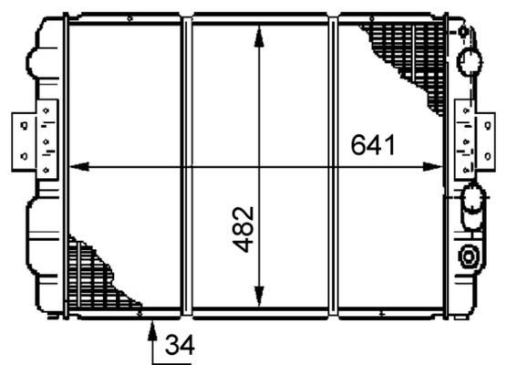 MOTOR RADYATORU DAILY II 2,5 2,8 91>99 35.12 40.10 30.8 35.10 35.8 49.12 59.12 49.10 image