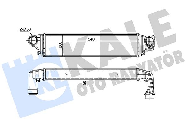 TURBO RADYATORU BMW E46 M47 M57 99>03 image