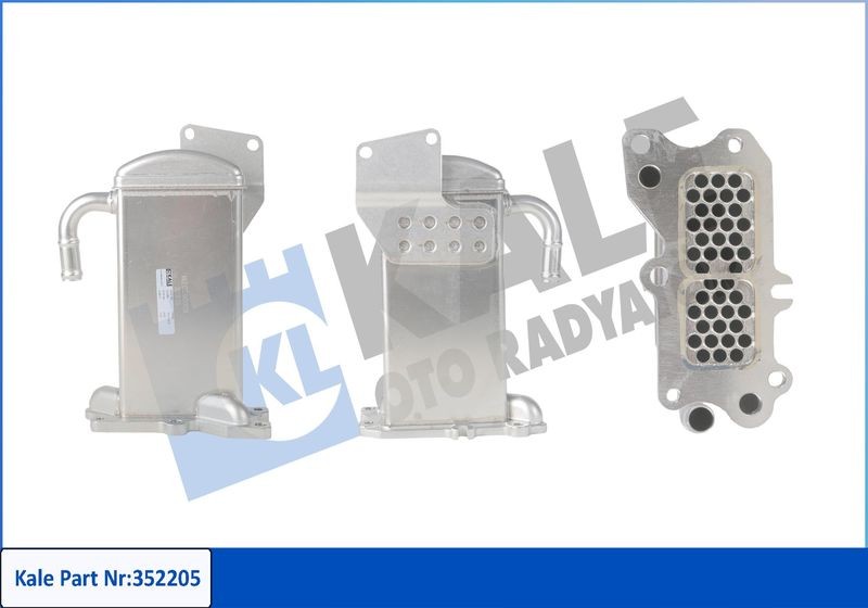 EGR SOGUTUCU TRANSPORTER T6 CAAA CAAB CAAC CAAE 2,0TDI 09> SADECE SOGUTUCU image